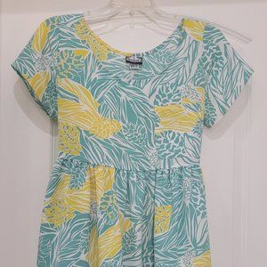 Manuhealii 'Awapuhi Baby Doll Dress Size XS-S Like New